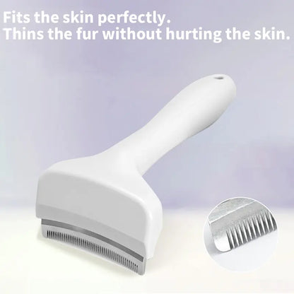 Transform Your Pet's Grooming Routine with the SmartWell Professional Deshedding Tool - Effortlessly Reduce Shedding for Dogs and Cats!